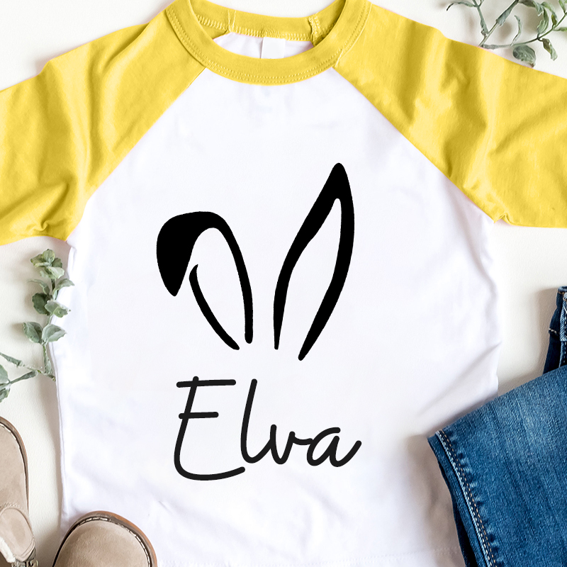 Personalized Kids Easter Long Sleeves Shirt| Cloth12425