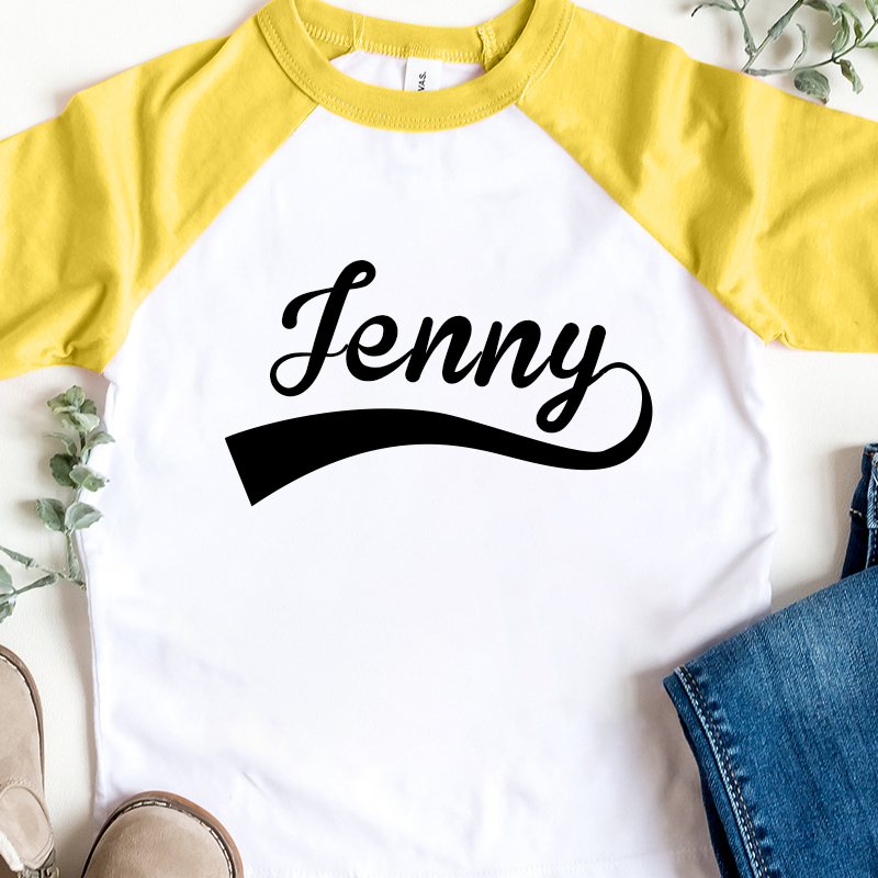 Personalized Name Baseball Long Sleeves Shirt| Cloth127