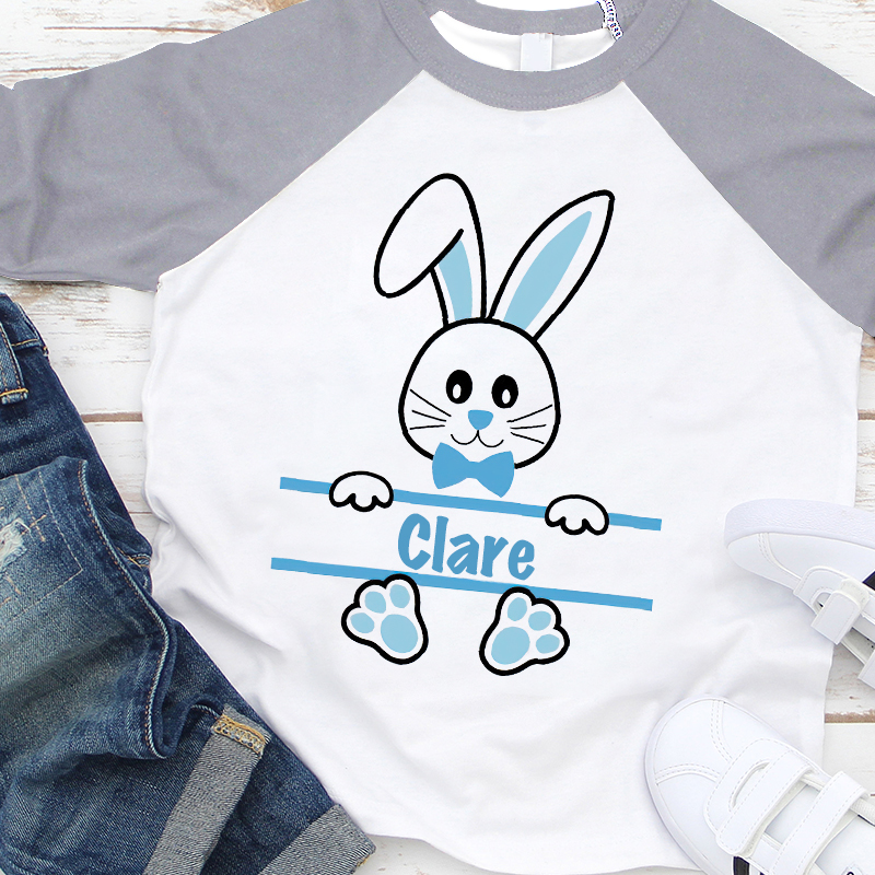 Personalized Kids Easter Long Sleeves Shirt| Cloth12421