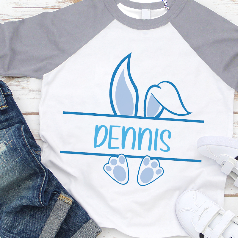 Personalized Kids Easter Long Sleeves Shirt| Cloth12424