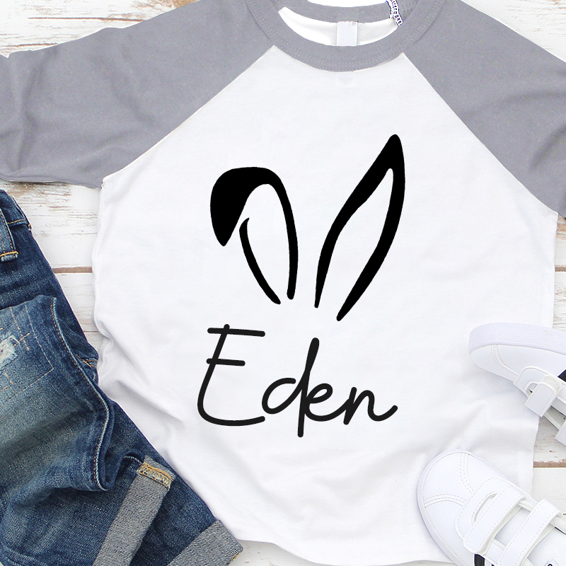 Personalized Kids Easter Long Sleeves Shirt| Cloth12425