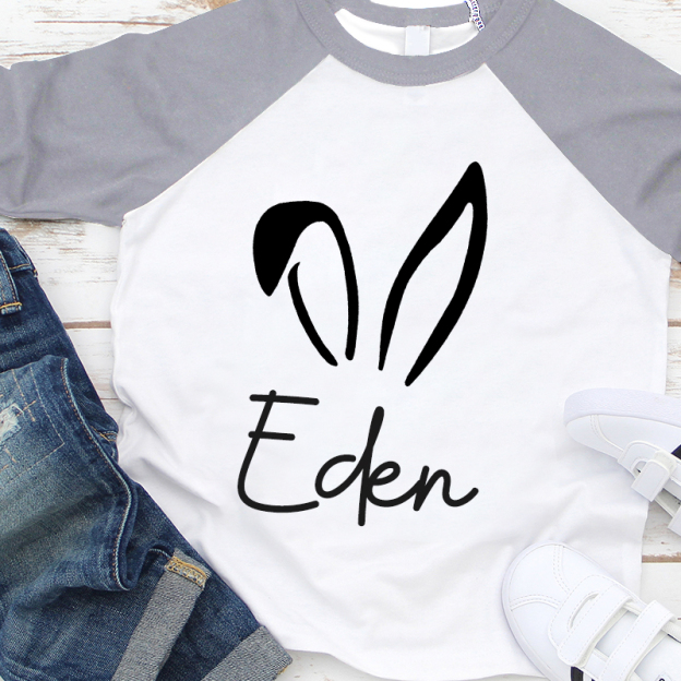 Personalized Kids Easter Long Sleeves Shirt| Cloth12425