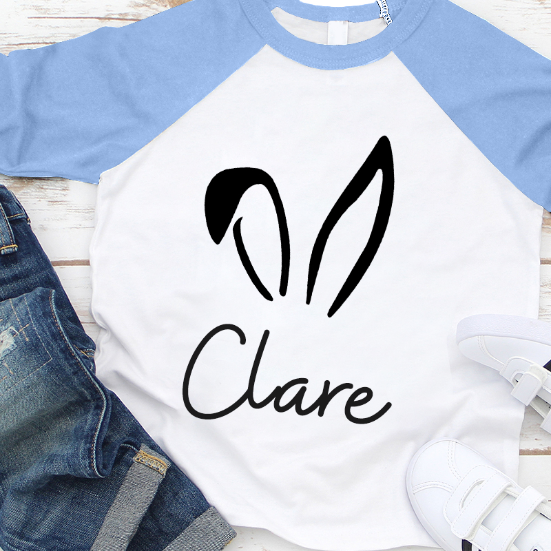 Personalized Kids Easter Long Sleeves Shirt| Cloth12425