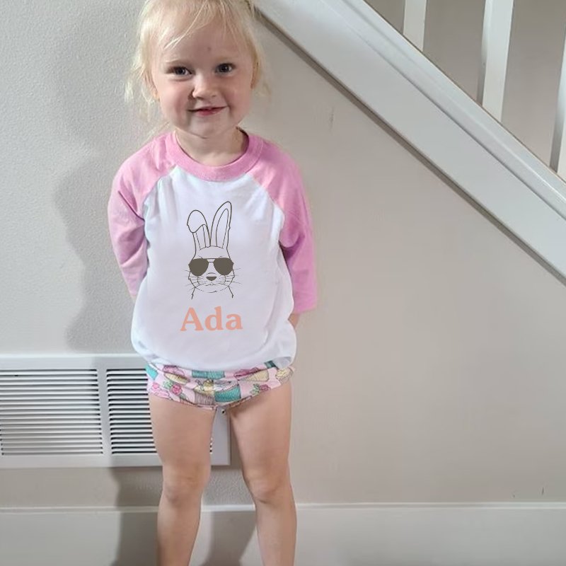 Personalized Kids Easter Long Sleeves Shirt| Cloth12423