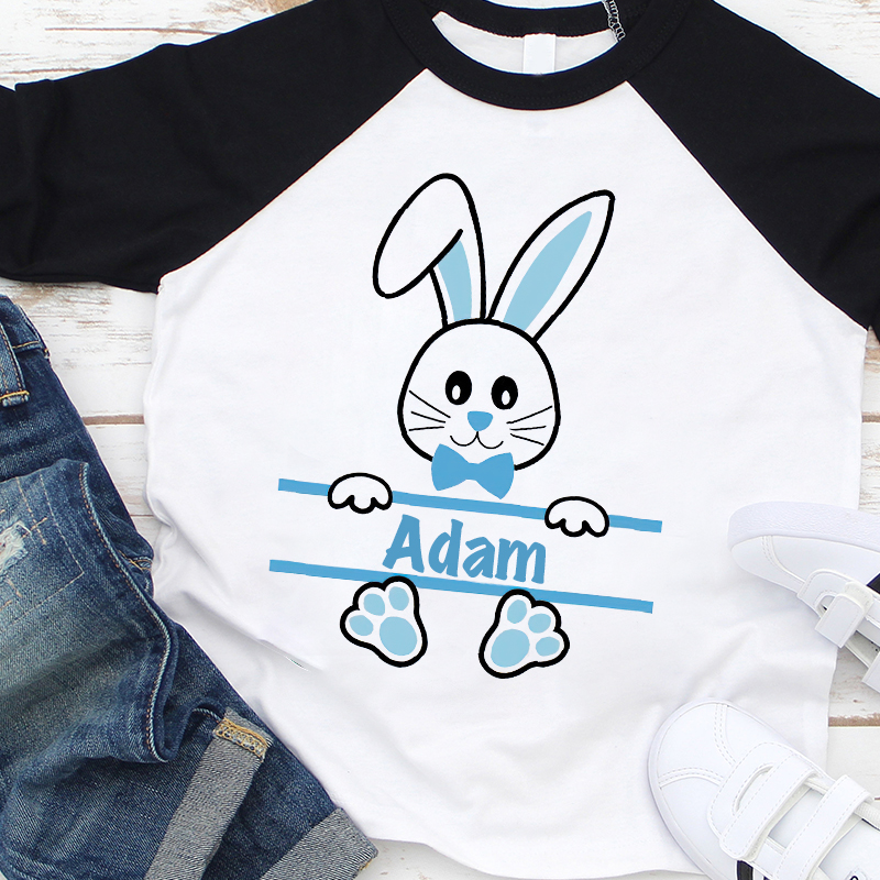 Personalized Kids Easter Long Sleeves Shirt| Cloth12421
