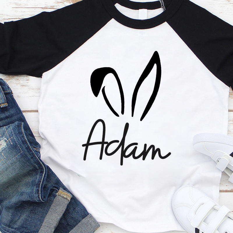 Personalized Kids Easter Long Sleeves Shirt| Cloth12425