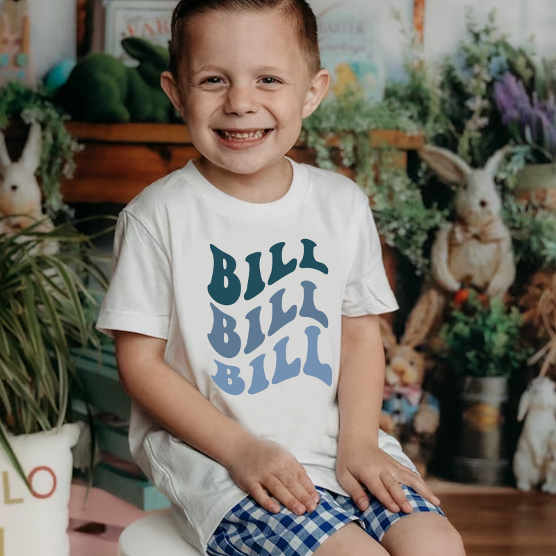 Personalized Boy Name Cozy Soft T-Shirt| Cloth1431