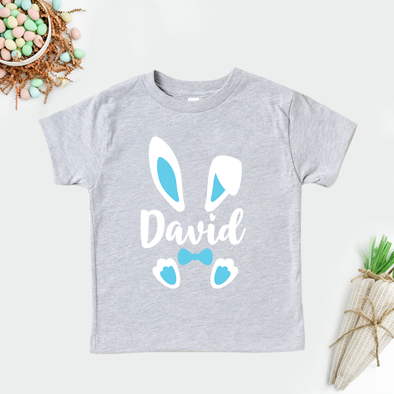Personalized Kids Bunny Summer T-Shirt| Cloth1412