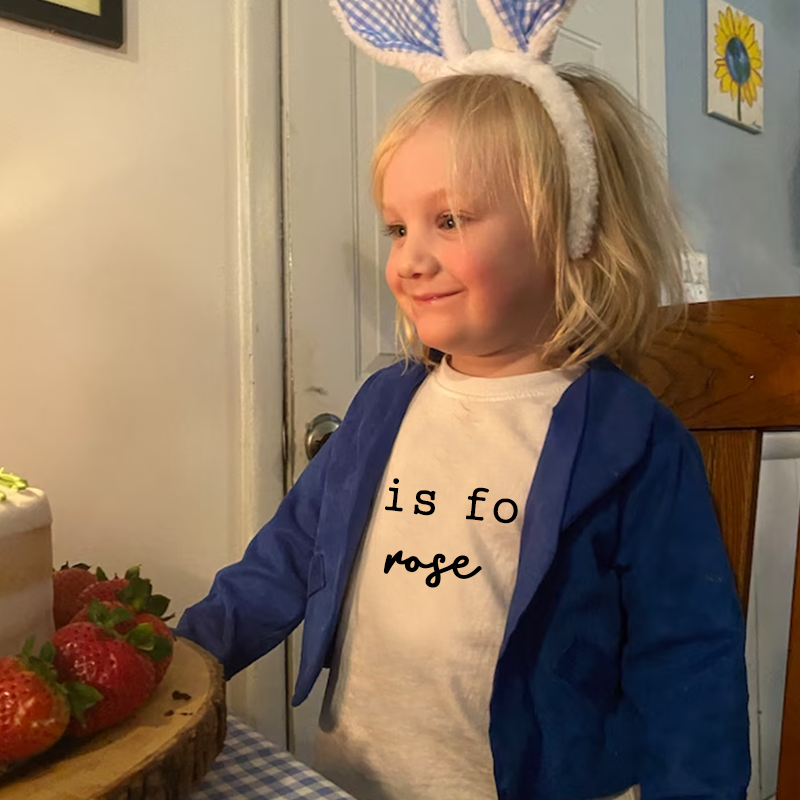 Personalized Kids Cozy Name T-Shirt| Cloth126