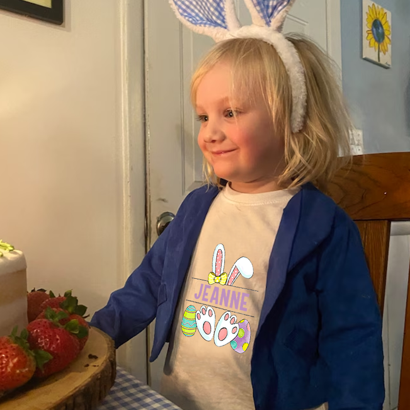Personalized Kids Easter T-Shirt| Cloth130