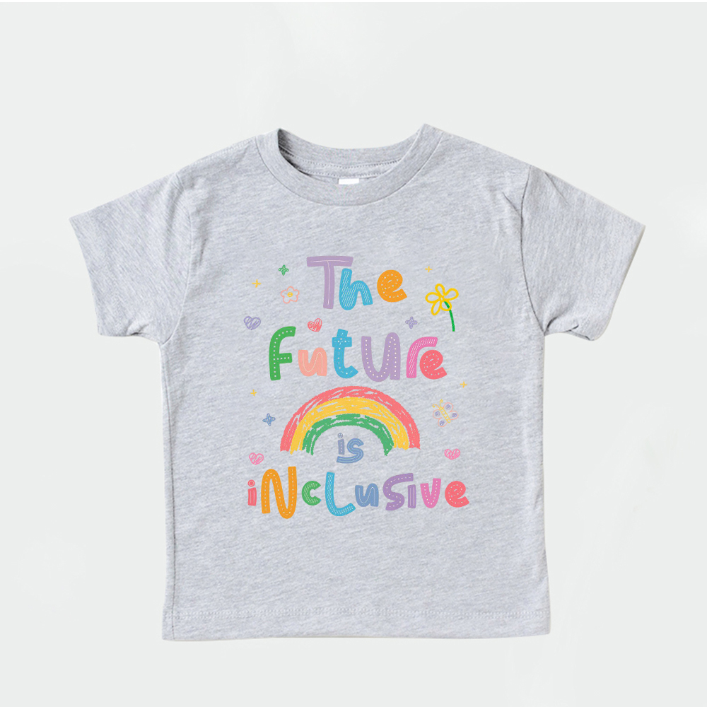 Personalized Kid Future is Inclusive T-Shirt| Cloth1477