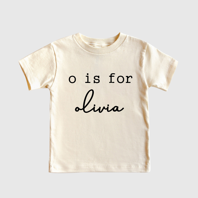 Personalized Kids Cozy Name T-Shirt| Cloth126