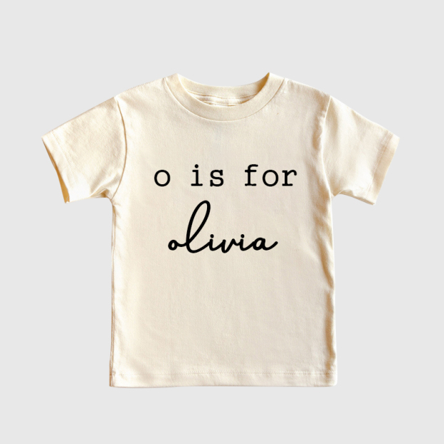 Personalized Kids Cozy Name T-Shirt| Cloth126