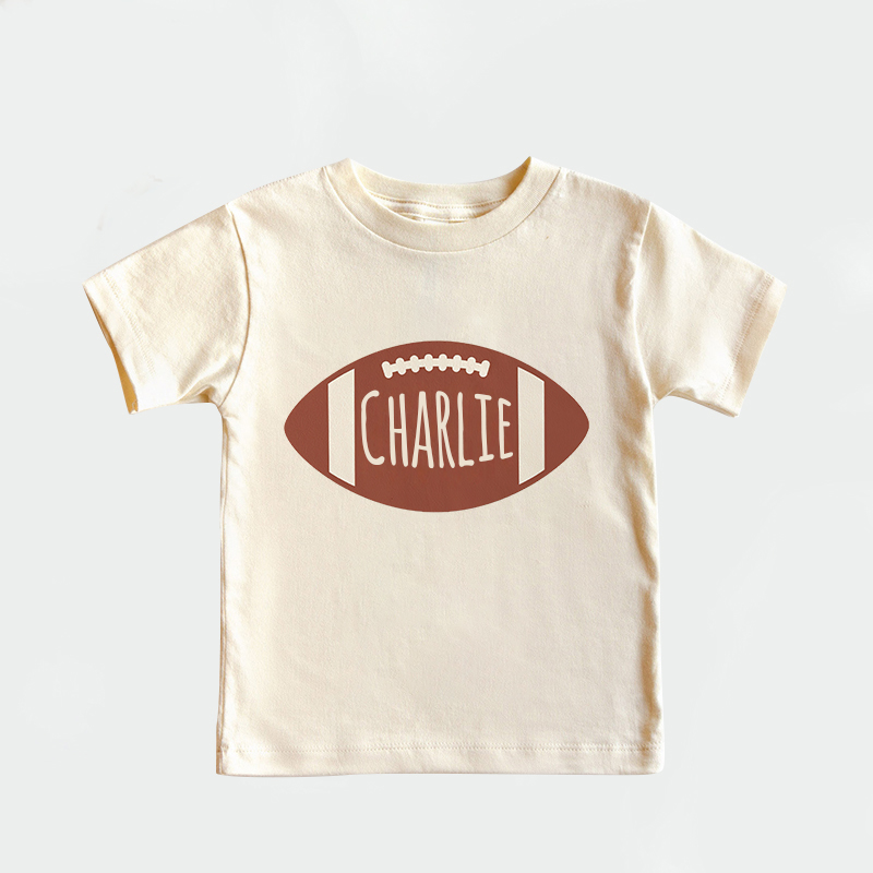 Personalized Boy Football Name T-Shirt| Cloth1426