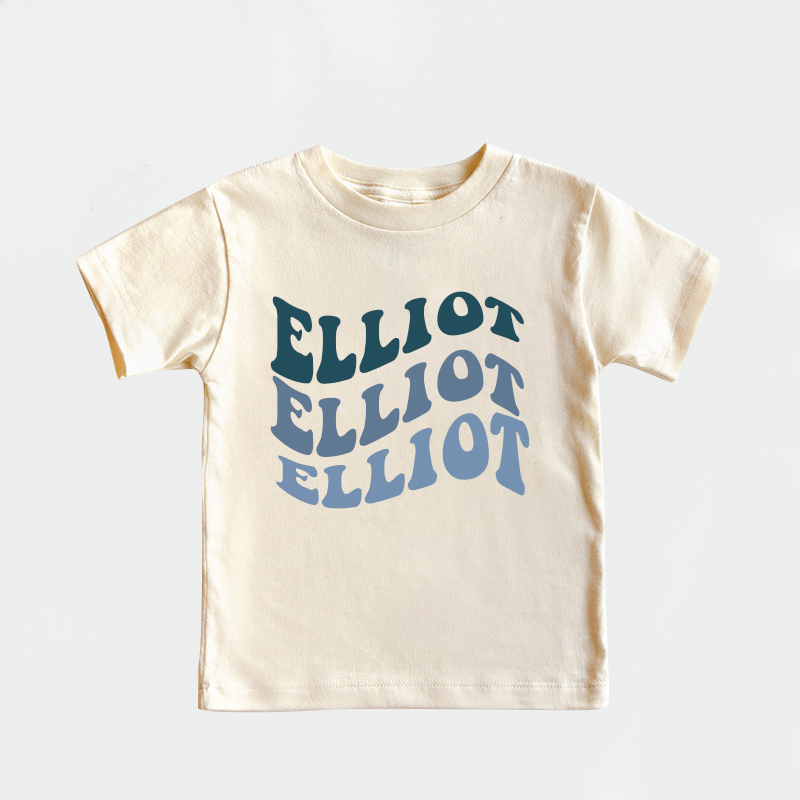 Personalized Boy Name Cozy Soft T-Shirt| Cloth1431