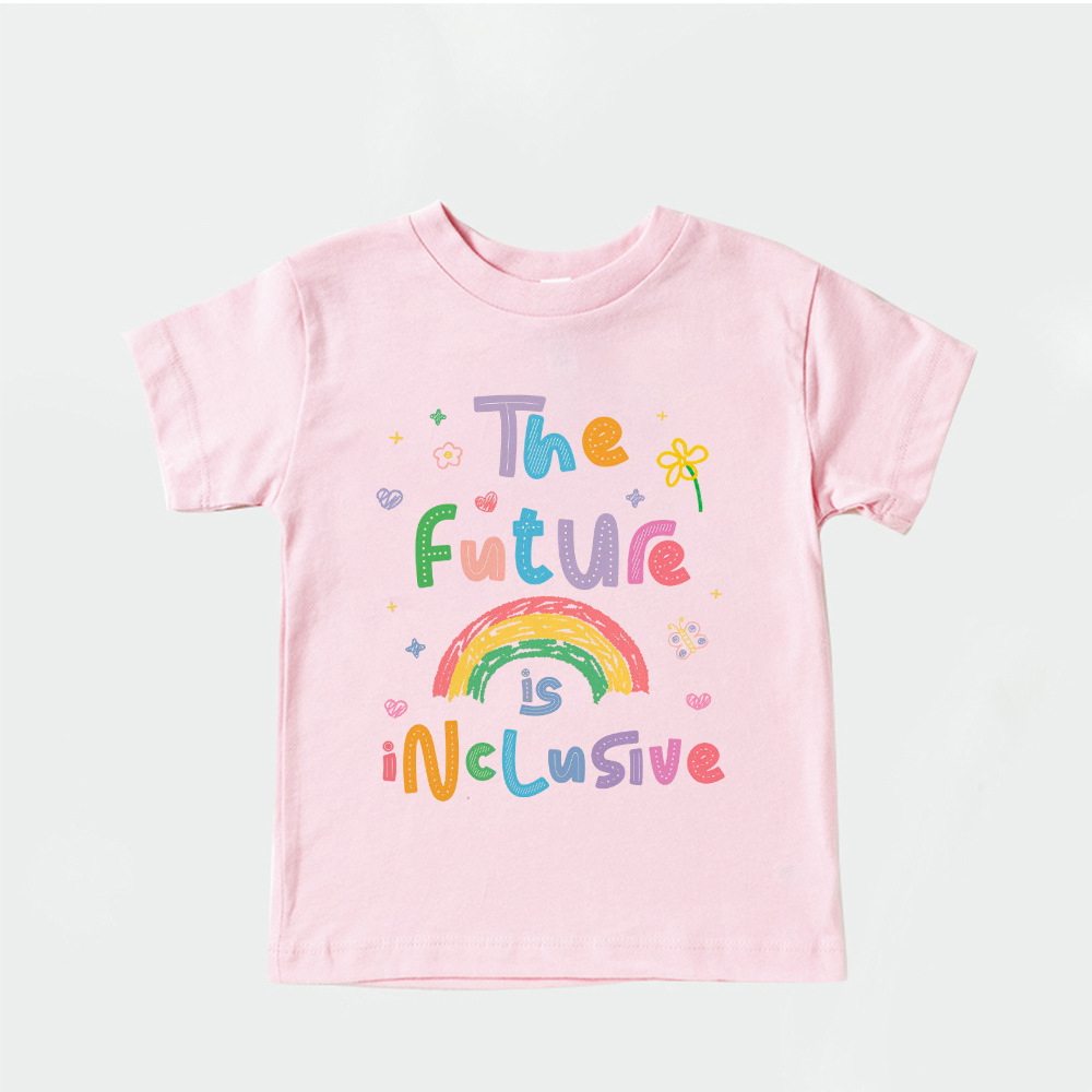 Personalized Kid Future is Inclusive T-Shirt| Cloth1477