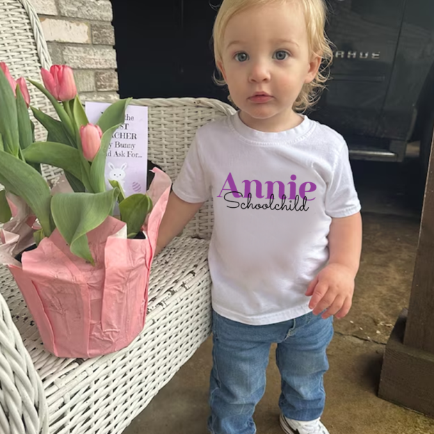 Personalized Kids School child T-Shirt| Cloth1406