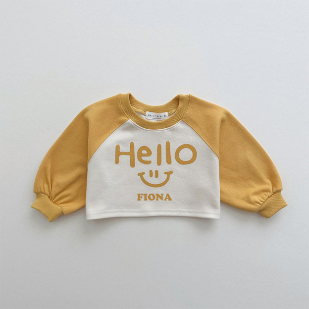 Personalized Kids Smile Sweatshirt| Cloth45