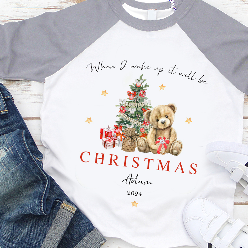 Personalized Kids Christmas Shirt| Cloth12416