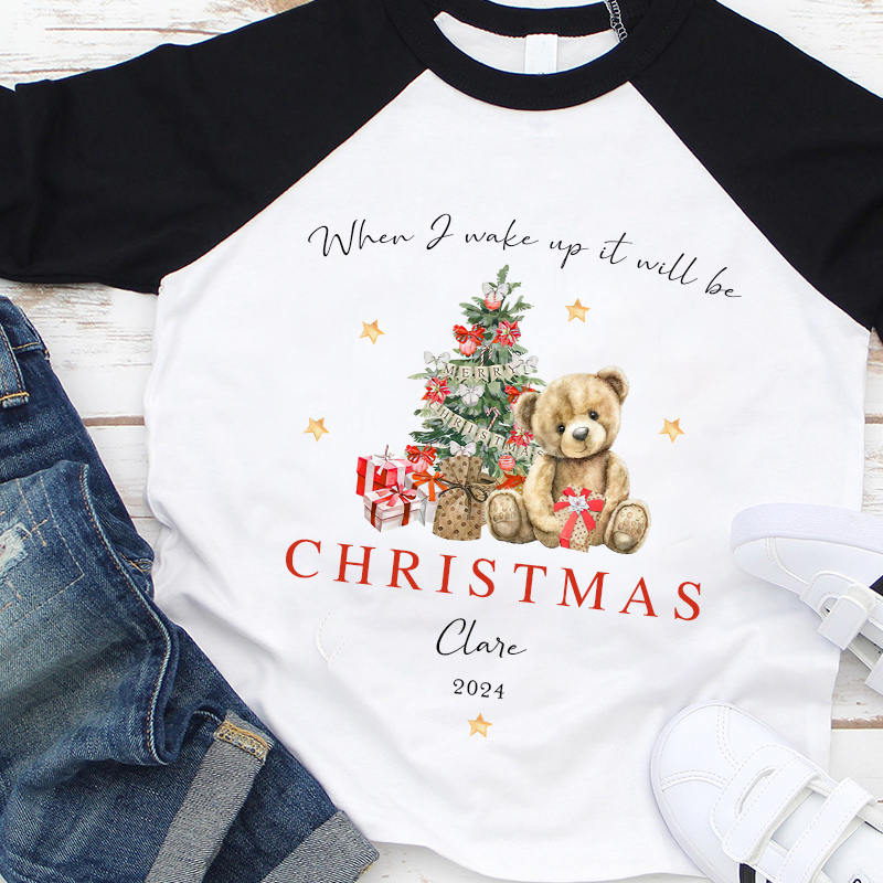 Personalized Kids Christmas Shirt| Cloth12416