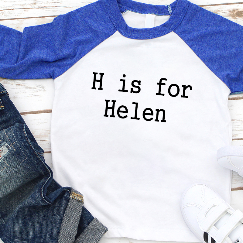 Personalized Kids Name Long Sleeves Shirt| Cloth147