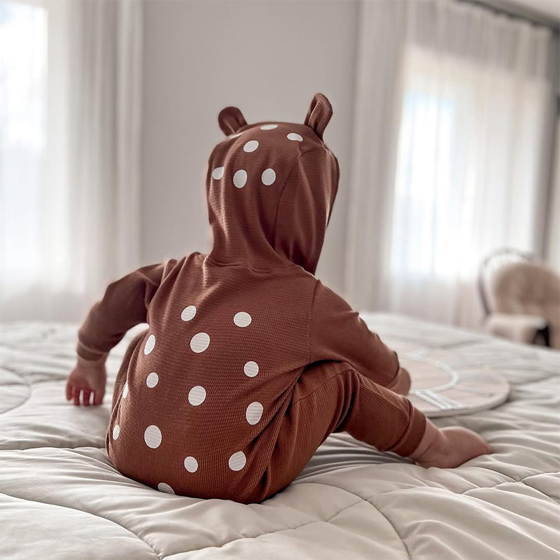Personalized Baby Deer Romper Jumpsuit| BBcloth81