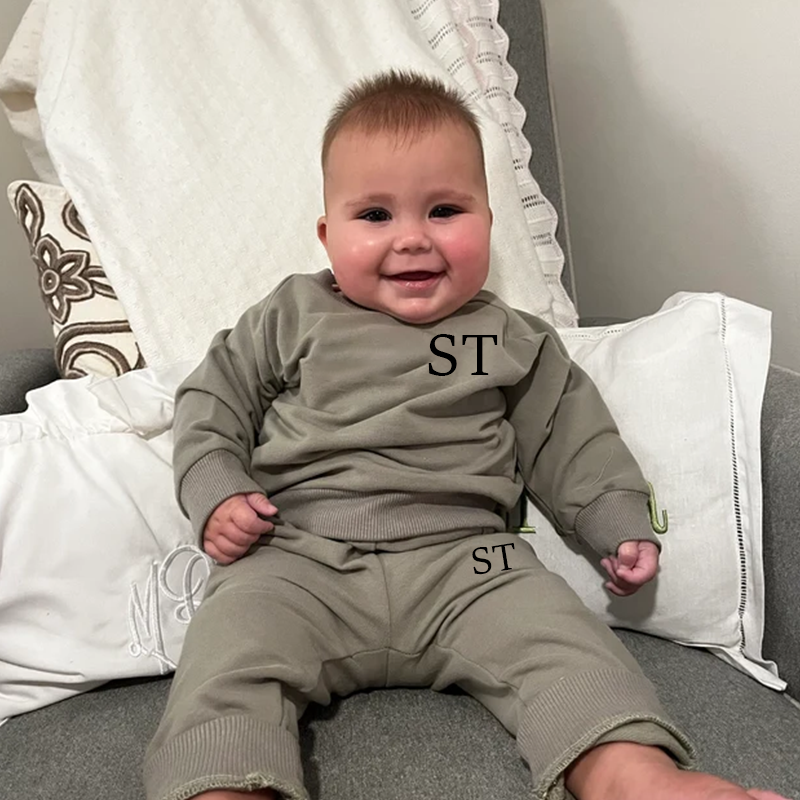 Personalized Kids Sweatshirt Set| Cloth107