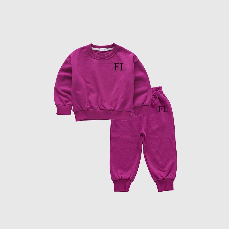 Personalized Kids Sweatshirt Set| Cloth107