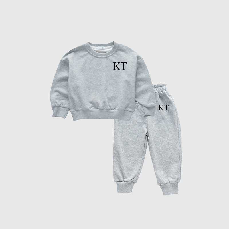 Personalized Kids Sweatshirt Set| Cloth107