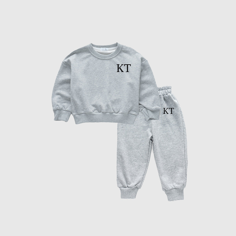 Personalized Kids Sweatshirt Set| Cloth107