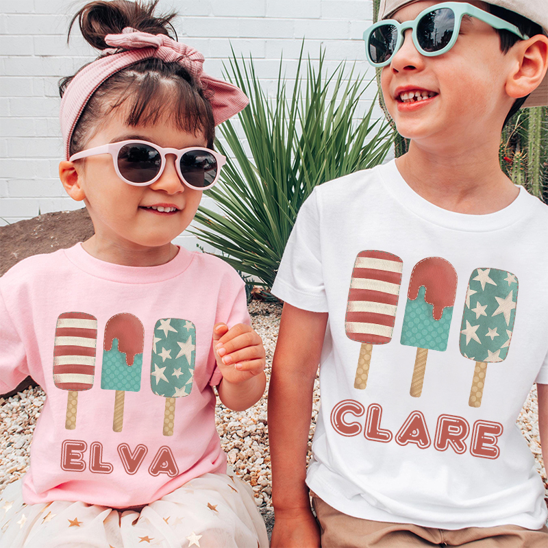 Personalized Kid 4th Of July Independence T-Shirt| Cloth1459