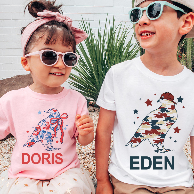 Personalized Kid 4th Of July Independence T-Shirt| Cloth1456