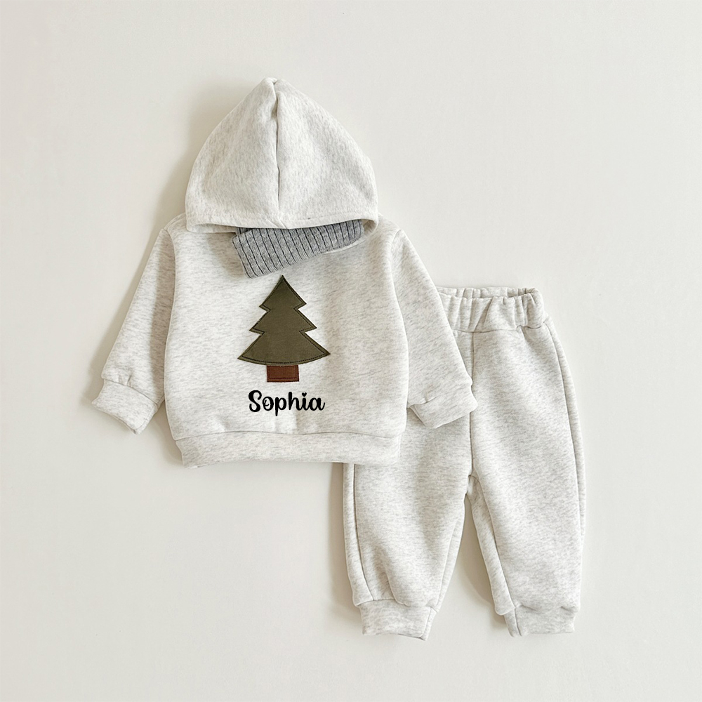 Personalized Kids Christmas Hoodie and Pants | YESMC34