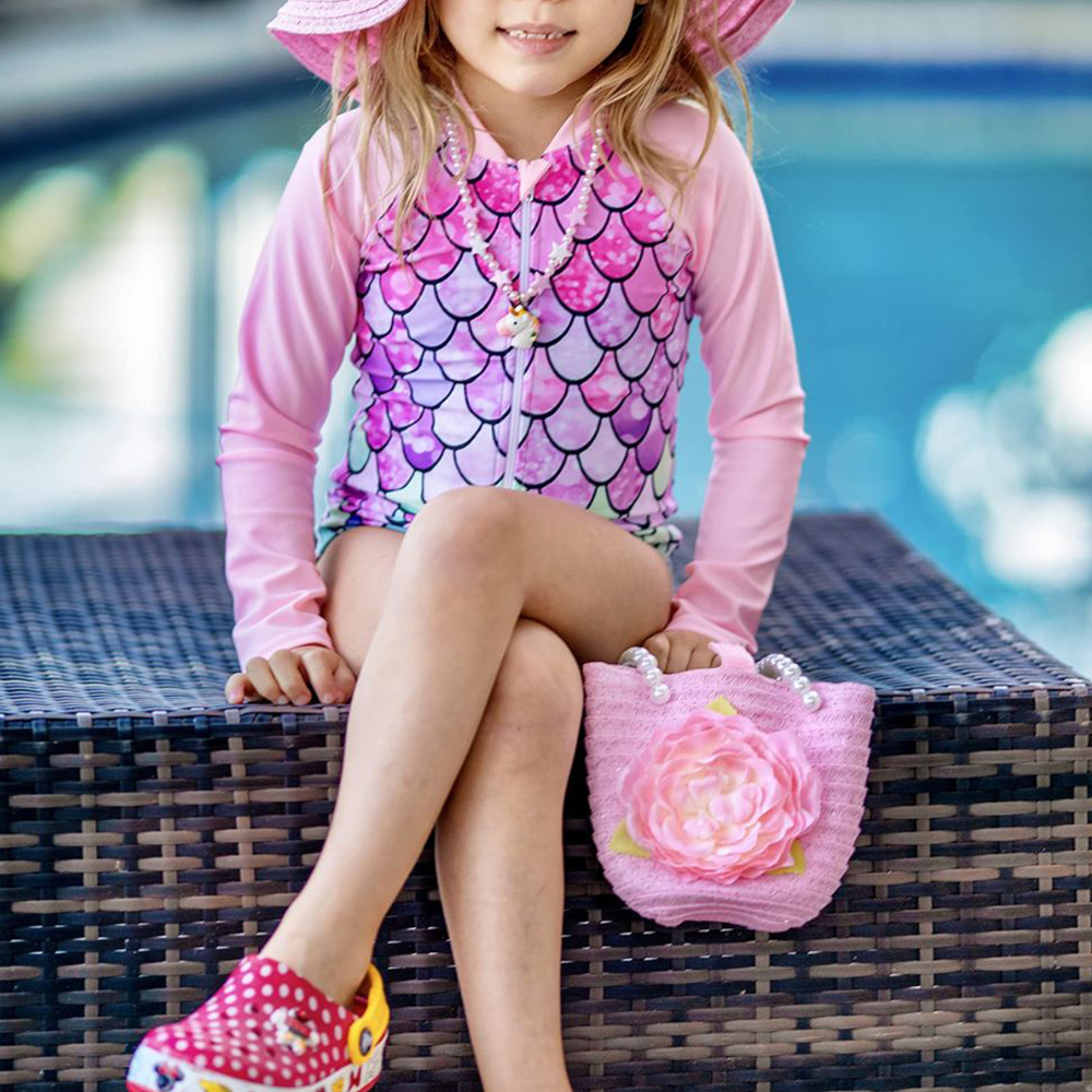 Personalized Unicorn Sun Protection Swimsuit| Swimsuit04