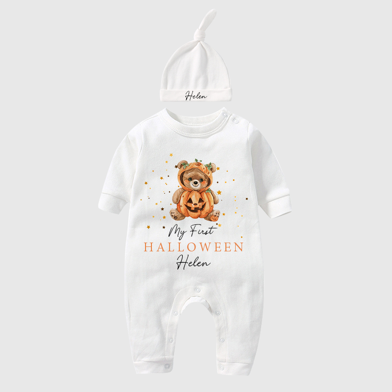 Personalized Baby First Halloween Outfit| BBCloth1206