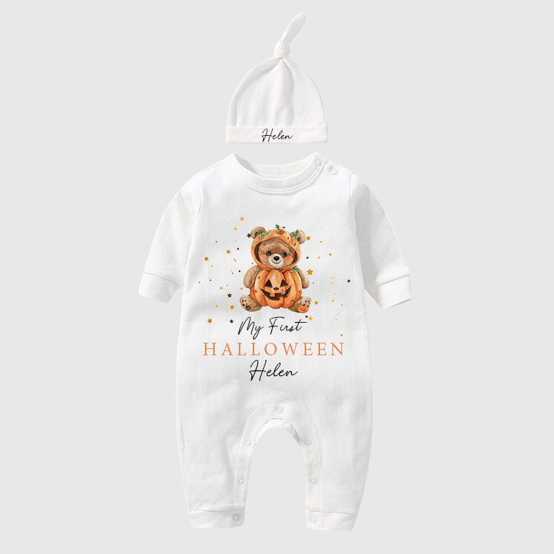 Personalized Baby First Halloween Outfit| BBCloth1206