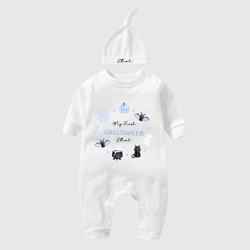 Personalized Baby First Halloween Outfit| BBCloth1207