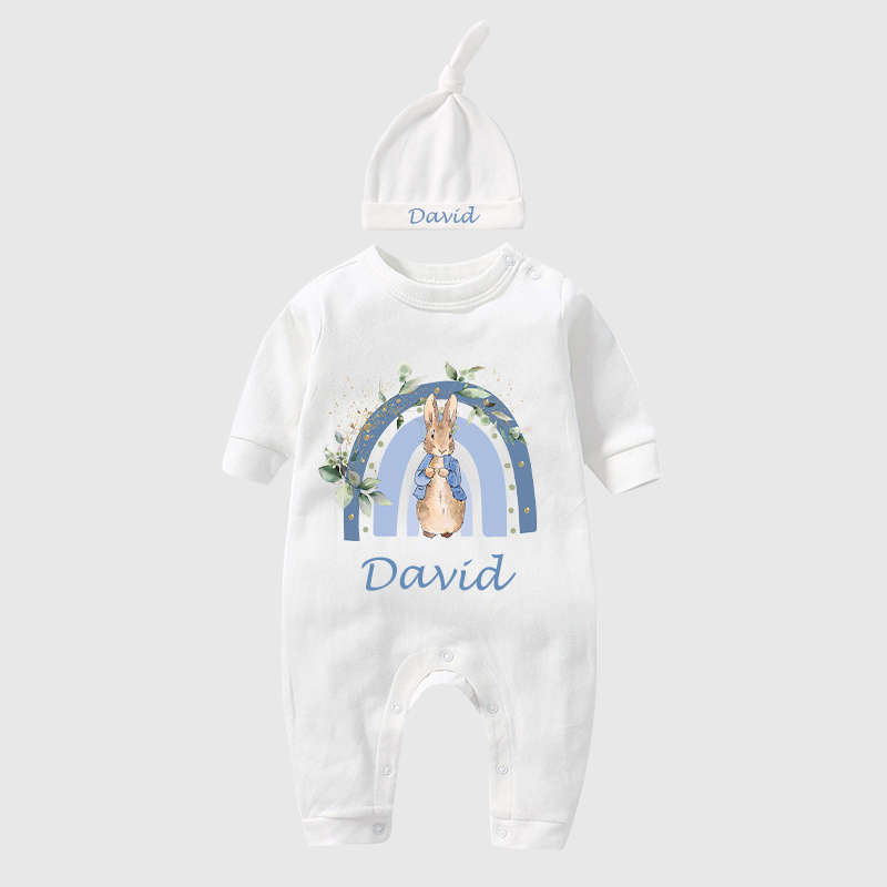 Personalized Baby Rabbit Birth Outfit| BBCloth1215