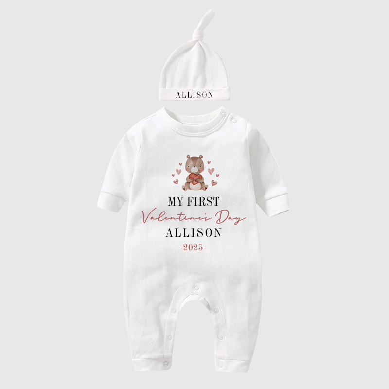 Personalized Baby's First Easter P Name Going Home Sets| BBCloth1218