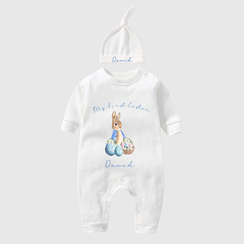 Personalized Baby Newborn Easter Going Home Sets| BBCloth1219