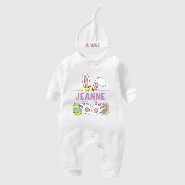 Personalized Baby Color Easter Going Home Sets| BBCloth19