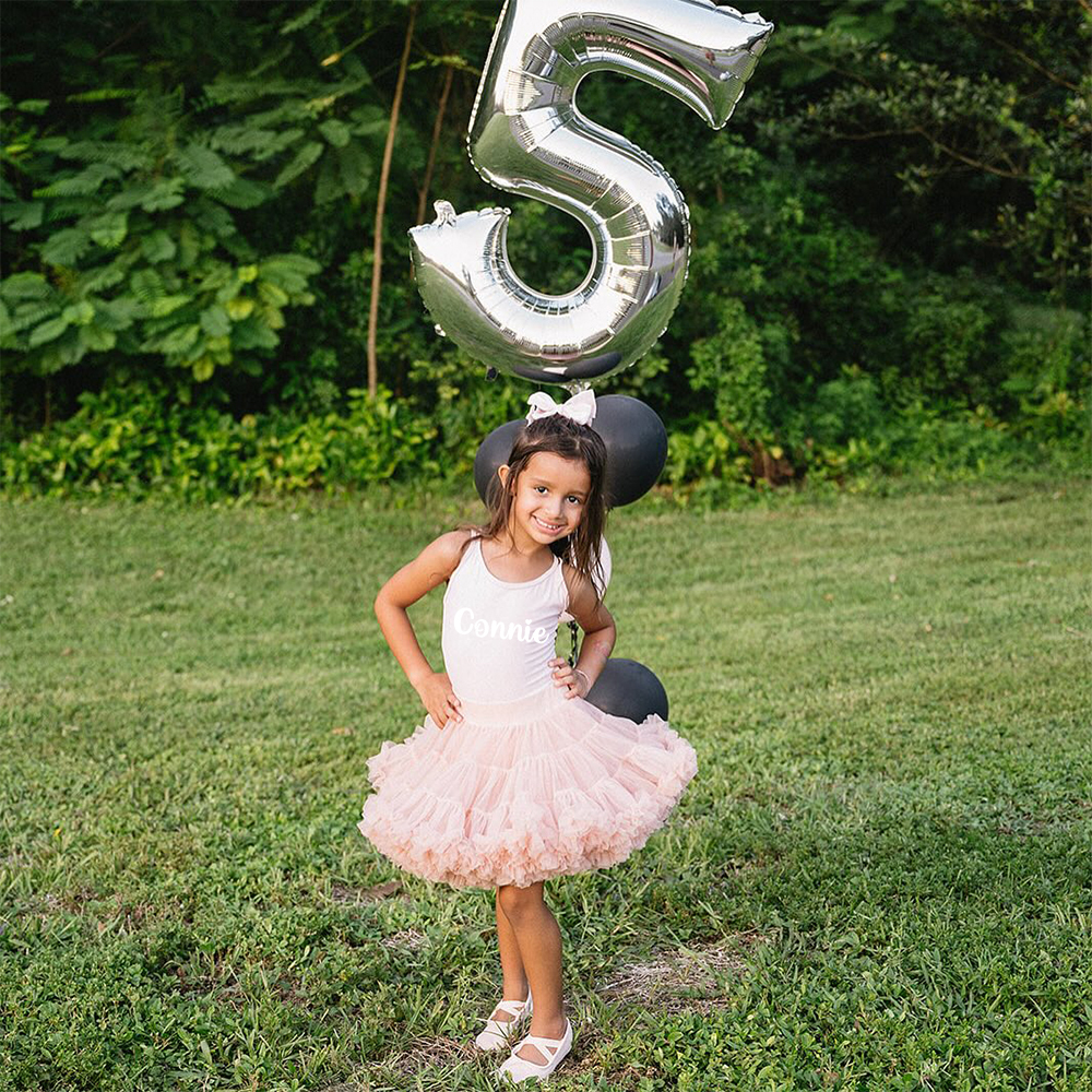 Personalized Girl Sleeveless Strap TUTU Dress| Dress41