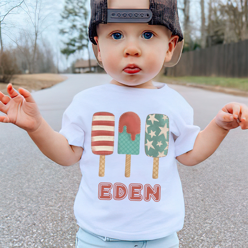 Personalized Kid 4th Of July Independence T-Shirt| Cloth1459