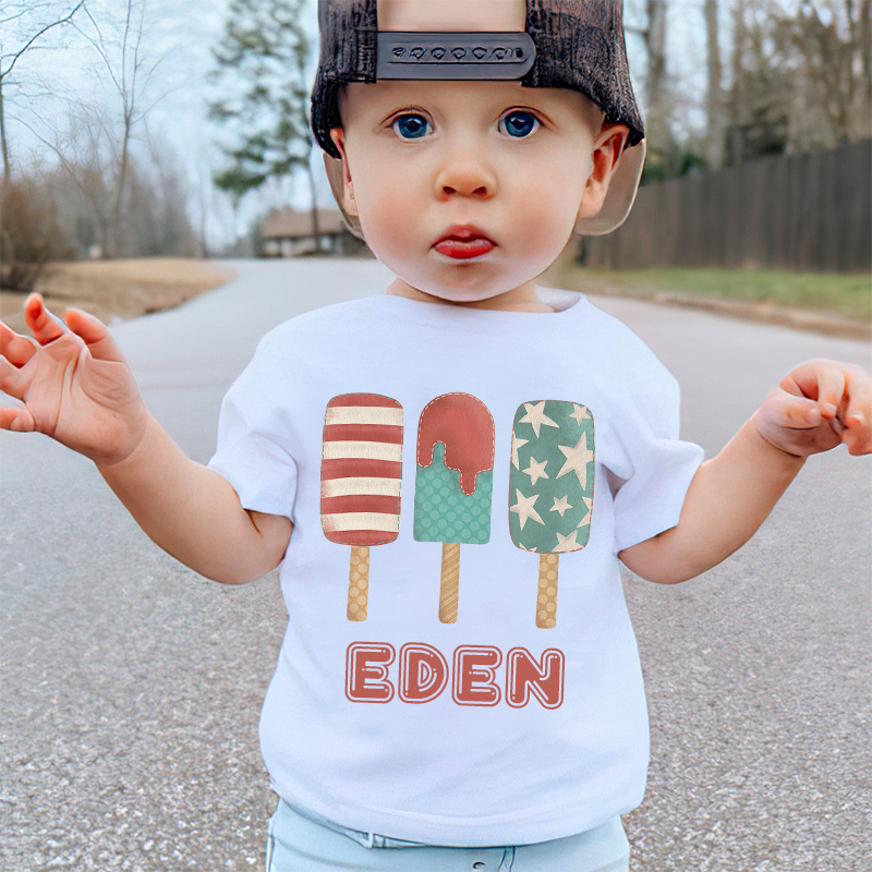 Personalized Kid 4th Of July Independence T-Shirt| Cloth1459