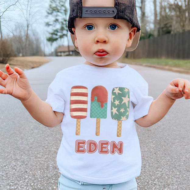 Personalized Kid 4th Of July Independence T-Shirt| Cloth1459