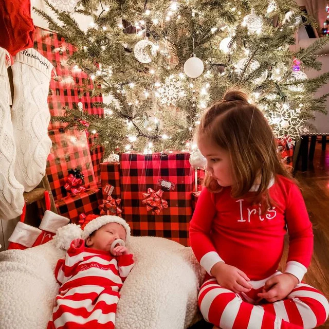 Personalized Kids Christmas Pajamas Set| Cloth24