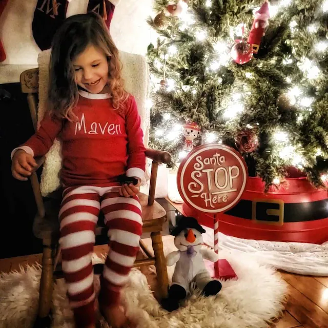 Personalized Kids Christmas Pajamas Set| Cloth24