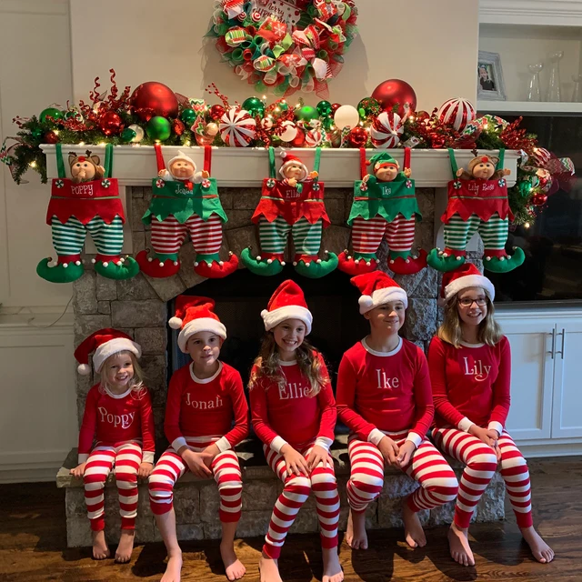 Personalized Kids Christmas Pajamas Set| Cloth24