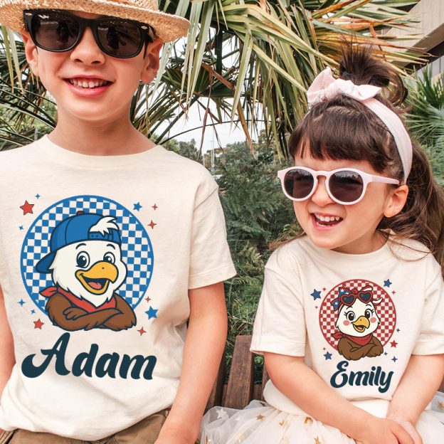 Personalized Kid 4th Of July Independence T-Shirt| Cloth1457