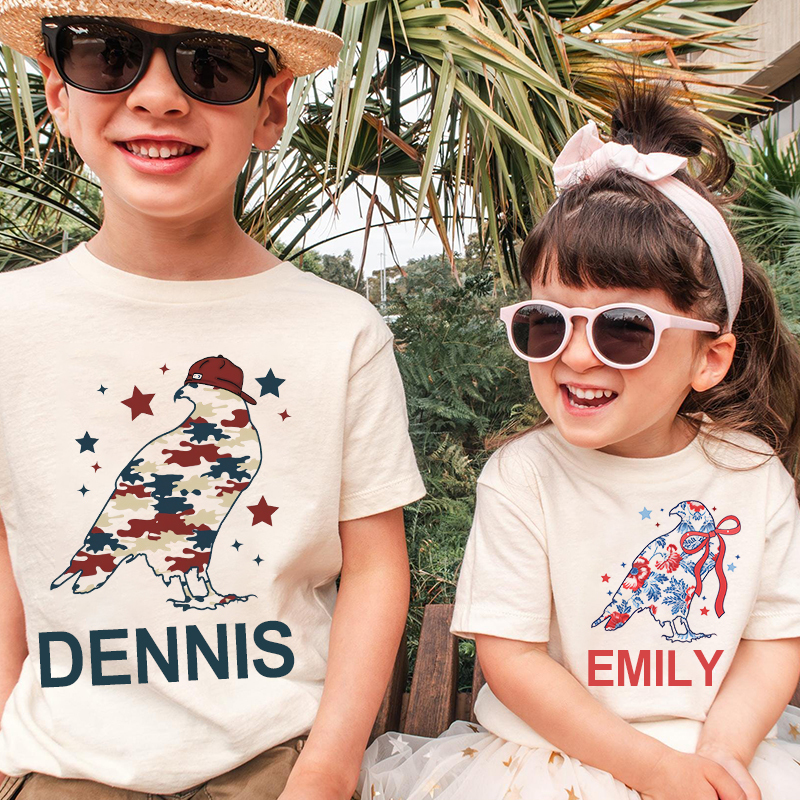 Personalized Kid 4th Of July Independence T-Shirt| Cloth1456
